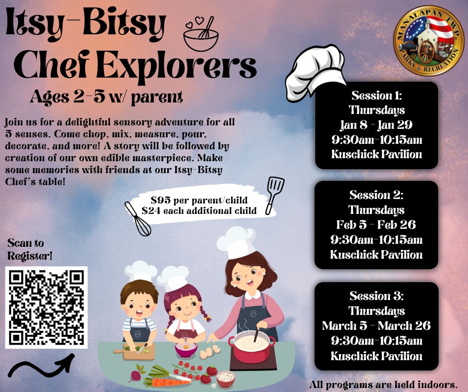 Itsy-Bitsy Chef Explorers (1) The Youth Winter Basketball League registration will open on August 13 and close on October 31. Plan your registration to secure your spot!
